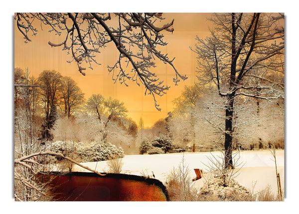 Winter Lake Paradise