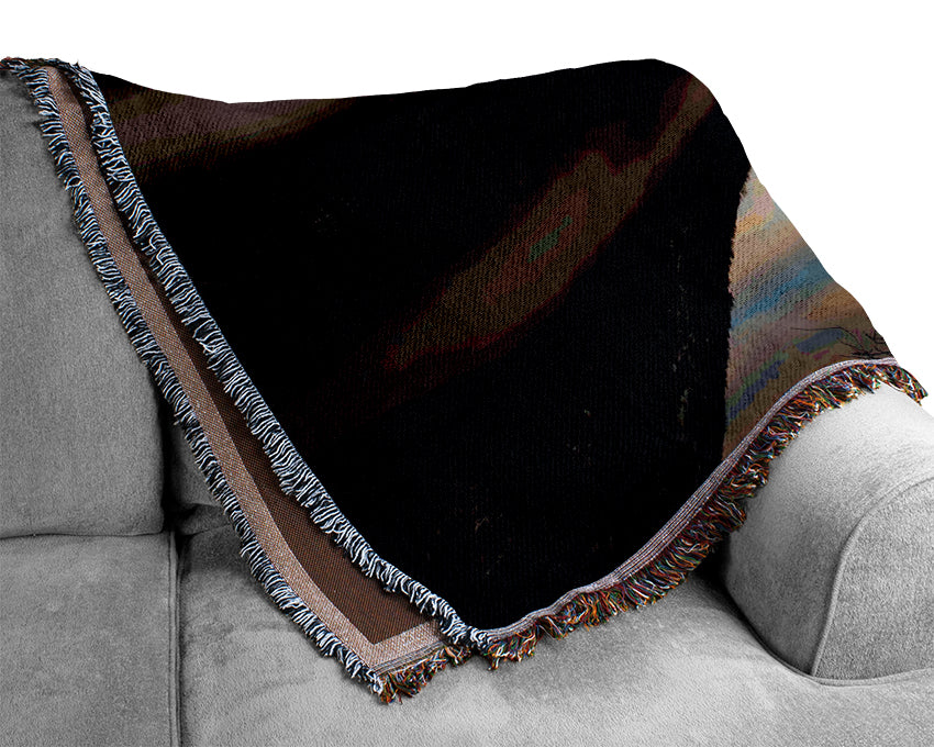 Lake Paradise Woven Blanket