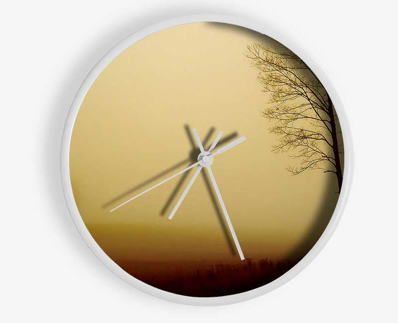 Naked Trees Clock - Wallart-Direct UK