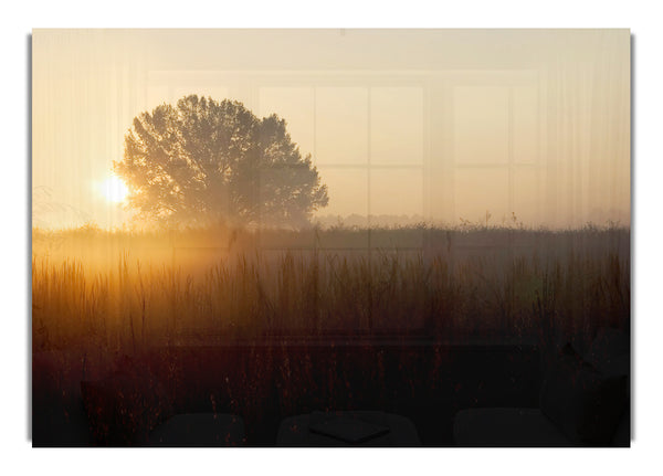 Yorkshire Dales Sunset Mist