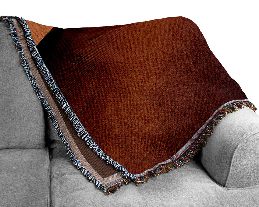 Sand Dune Patterns Woven Blanket