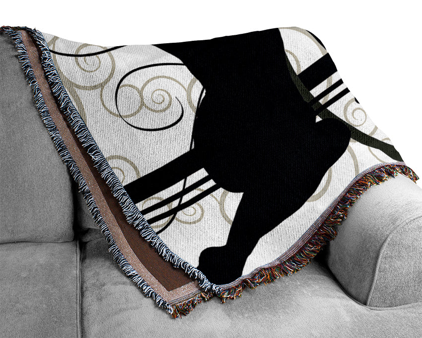 Hot Girls Woven Blanket