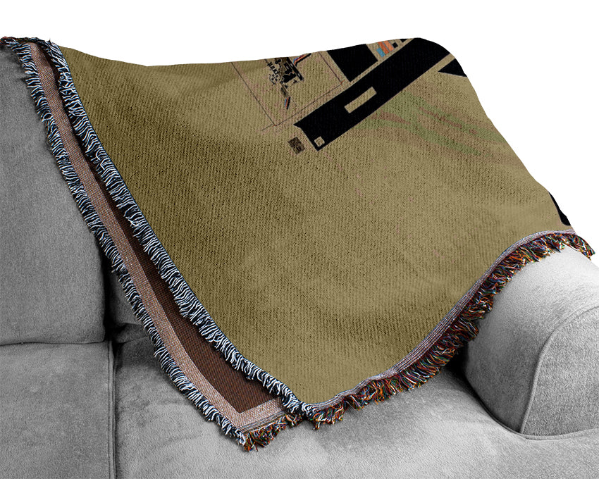 Endless In Decisiveness By Greendeebie Woven Blanket