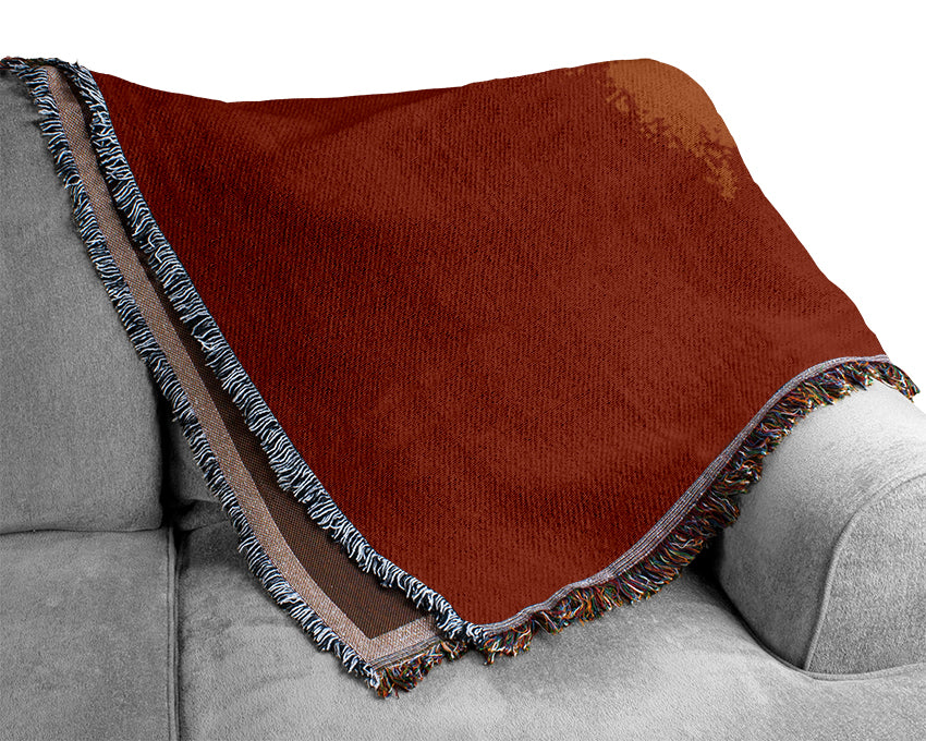 Keep Calm Woven Blanket