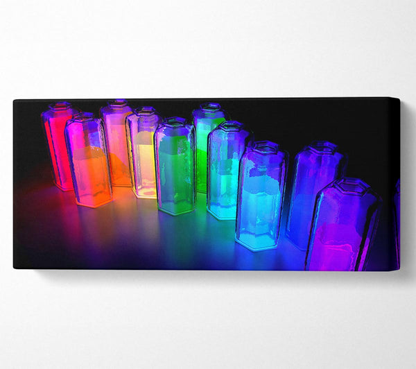 Colorful 3D Bottles
