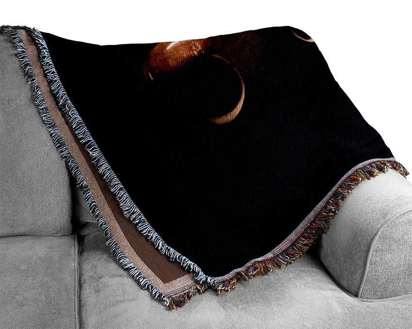 Snail Shells Woven Blanket
