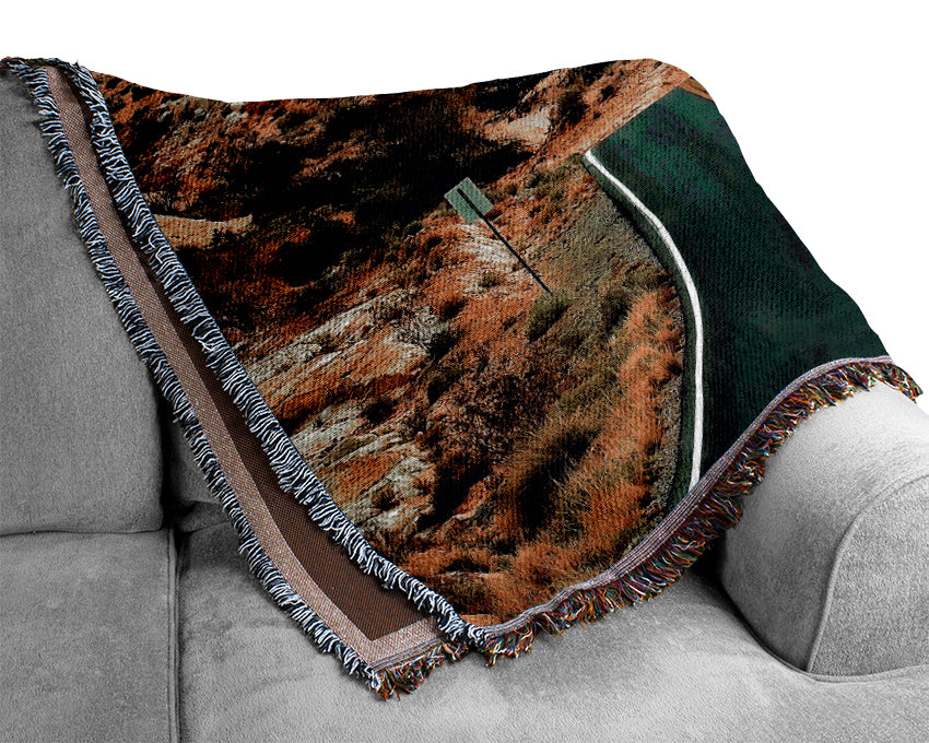 Long Road Woven Blanket