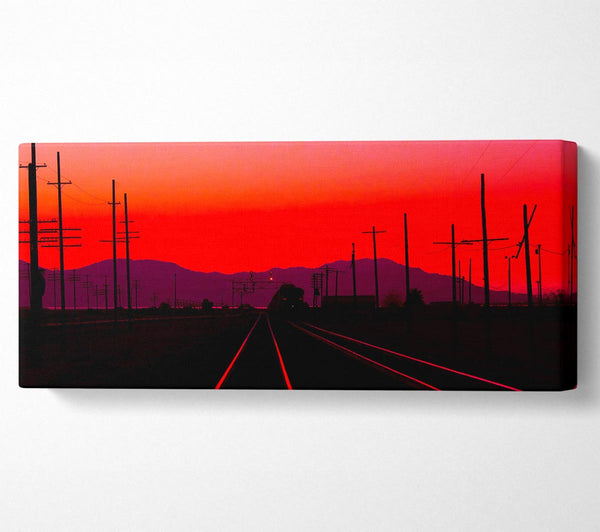 Railtracks At Dusk