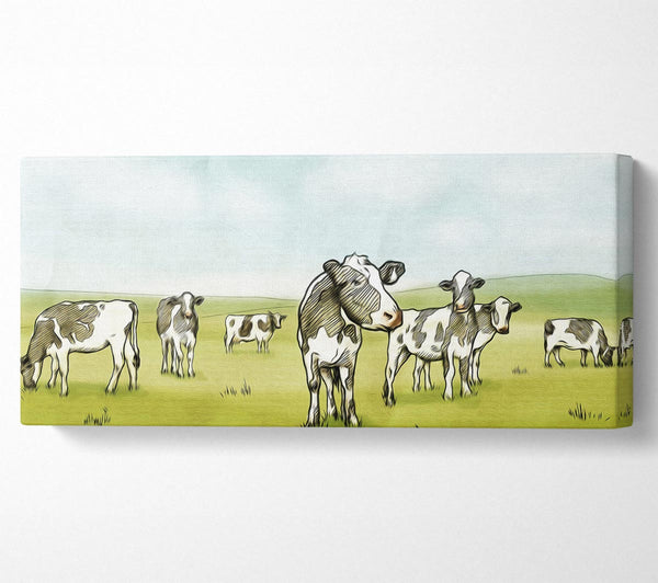 Cows Drawing