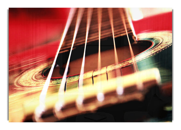 Akustikgitarren-Hintergrund