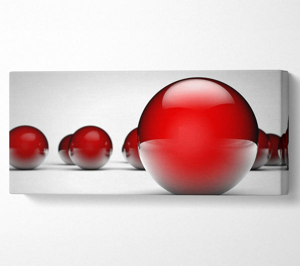 Shiny Red Balls Field