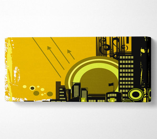 Contemporary City Sun Yellow