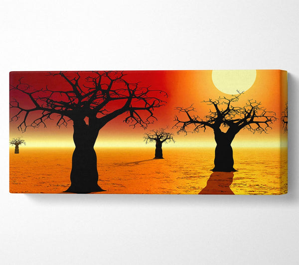 Surreal Desert Trees