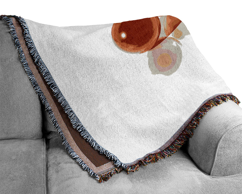 Rainbow Marbels Woven Blanket