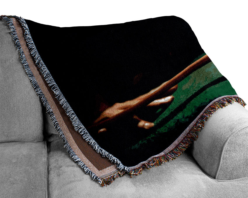 Smoking Cue Woven Blanket