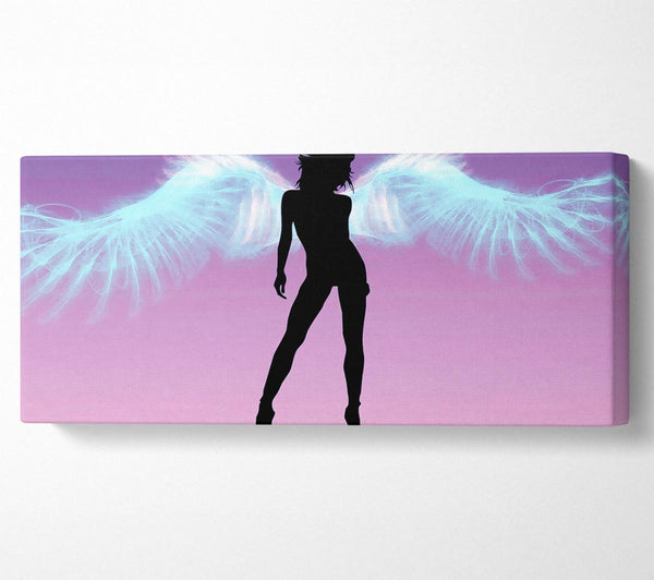 Purple Angel Wings