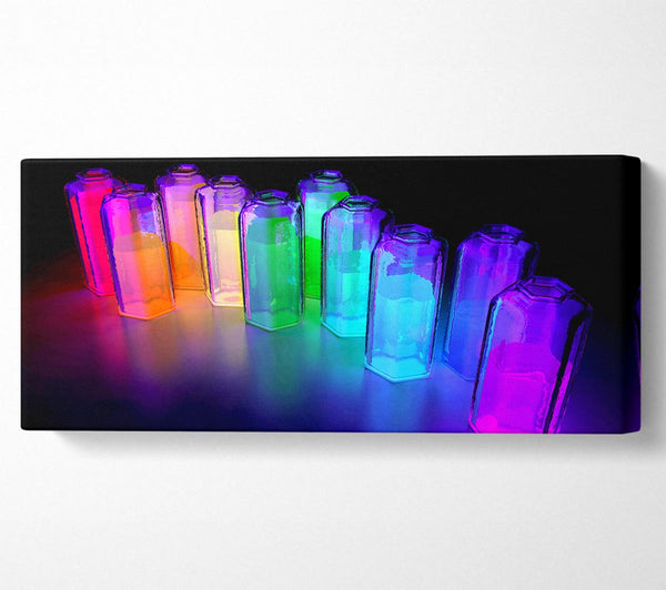 Vibrant Rainbow Tubes