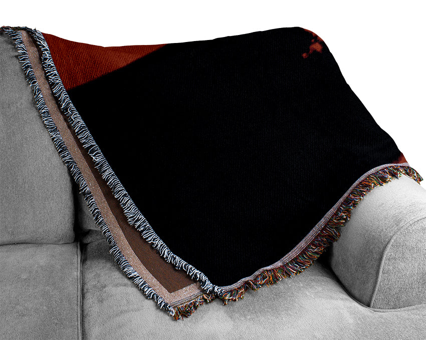 The Road To The Sun Woven Blanket