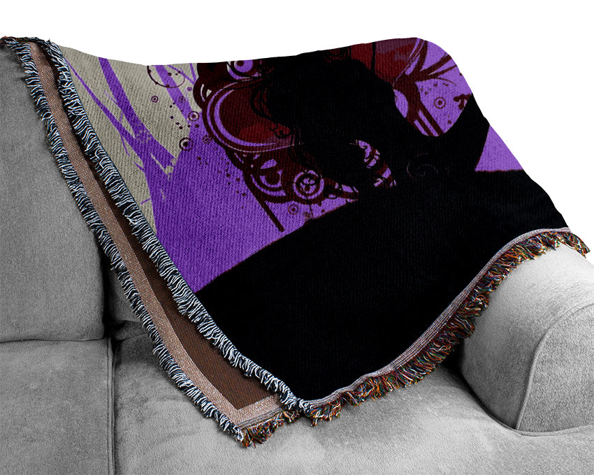The Pink Lady Woven Blanket