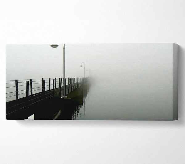 Misty Ocean Pier