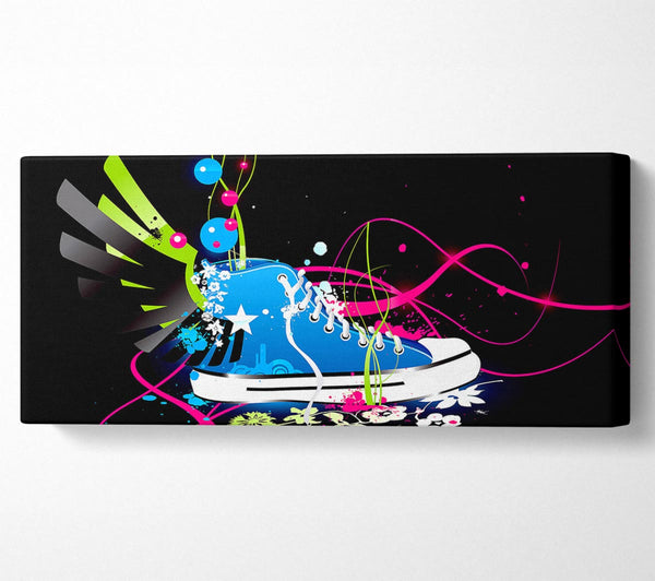 Colourful Converse Shoe
