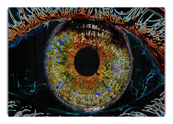 Abstraktes Auge
