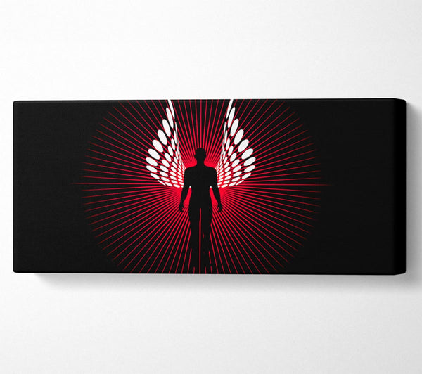 Male Angel Wings Red