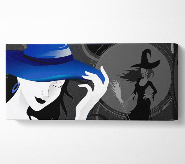Woman In The Blue Hat
