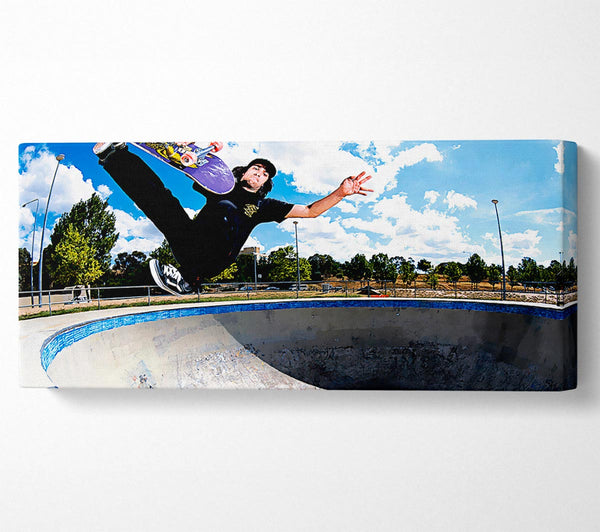 Skateboarders Flip