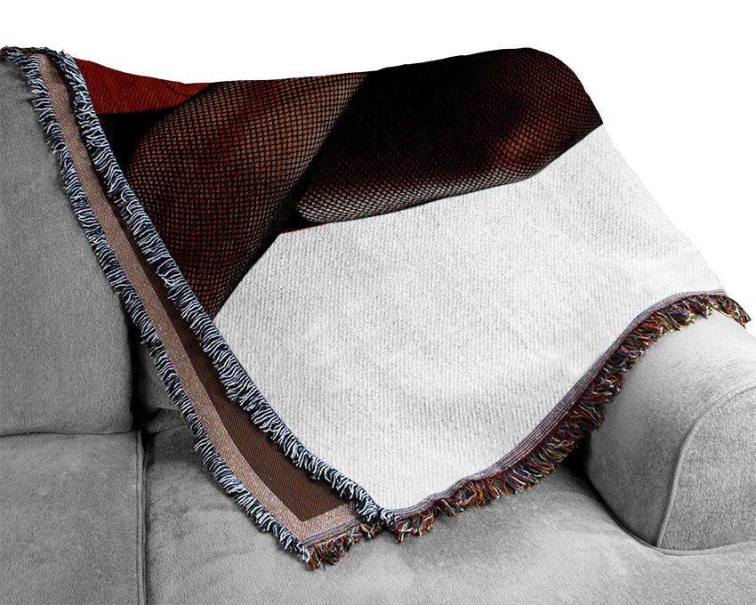 Sexy Legs Woven Blanket