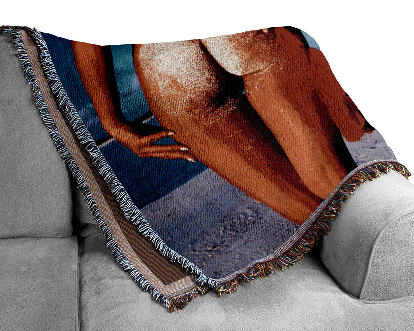 Sandy Cheeks Woven Blanket
