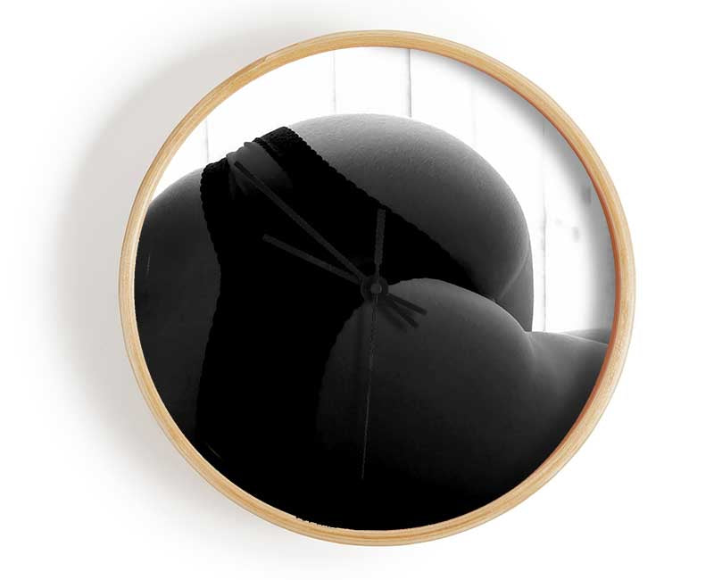 Shape Of A Woman Clock - Wallart-Direct UK