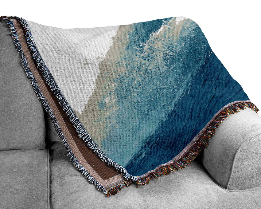 Surfers Tunnel Woven Blanket