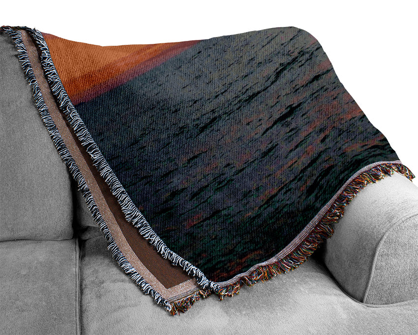 Sunset Florida Woven Blanket