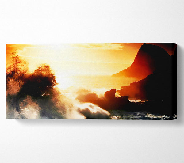 Clash Of The Sunset Waves