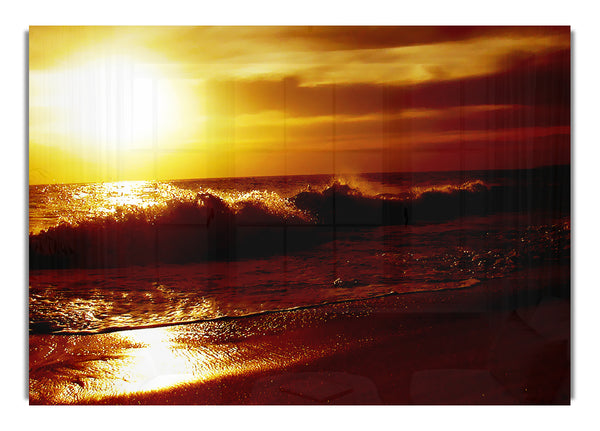 Caramel Ocean Shoreline