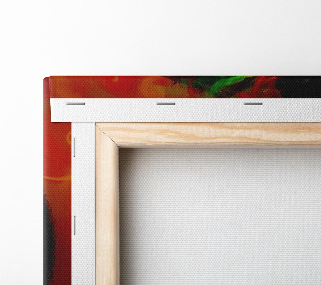  A Canvas Print of Bob Marley Smoke Canvas Art