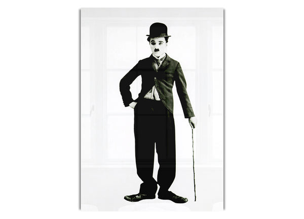 Charlie Chaplin Cane People Canvasb P