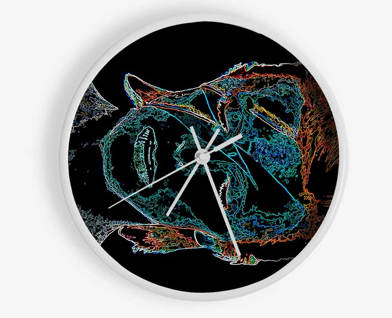 David Bowie Black Clock - Wallart-Direct UK