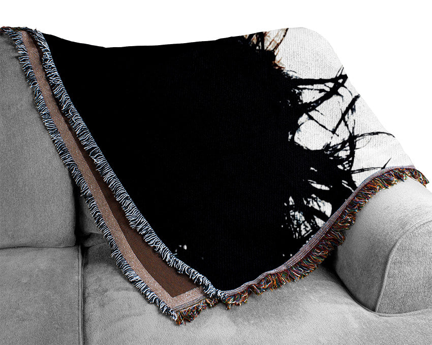 Edward Scissorhands Johnny Depp Woven Blanket
