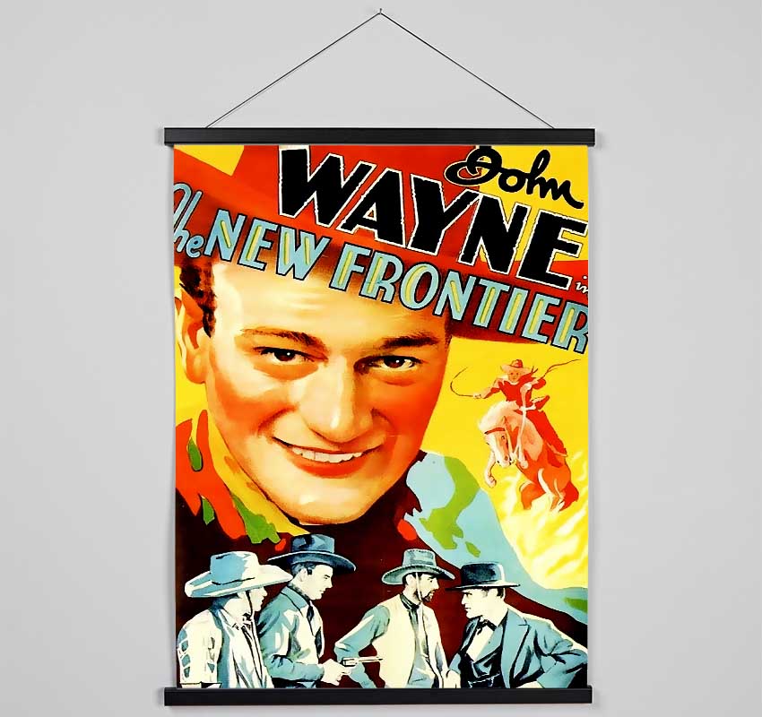 John Wayne The New Frontier Hanging Poster - Wallart-Direct UK