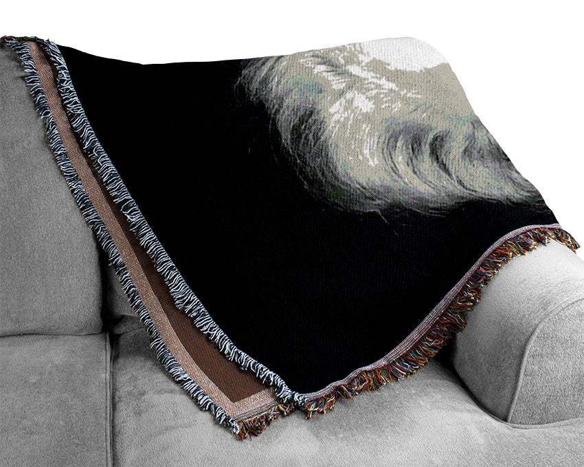 Marilyn Monroe Beautiful Face Woven Blanket