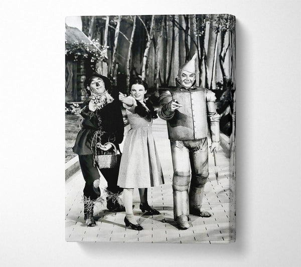  A Canvas Print of The Wizard Of Oz Canvas Print