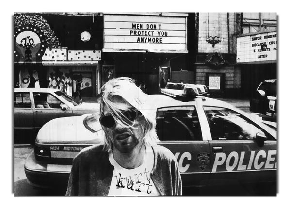 Kurt Cobain Police Car