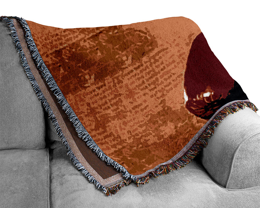 Oscar De La Hoya Golden Boy Woven Blanket