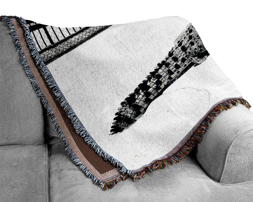 Steve Irwin Crocodile Hunter Woven Blanket