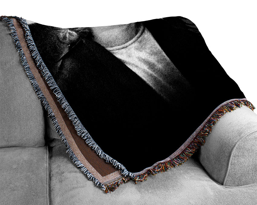 The Lords Of Dog Town B n W Woven Blanket