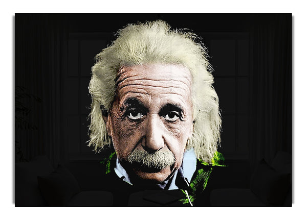 Albert Einstein Retro-Farben