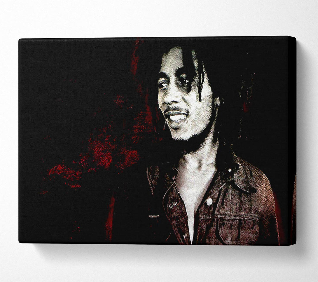  A Canvas Print of Bob Marley Hero Canvas Print