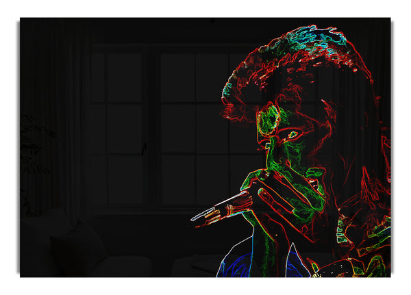 David Bowie Ziggy Stardust People Canvasb L
